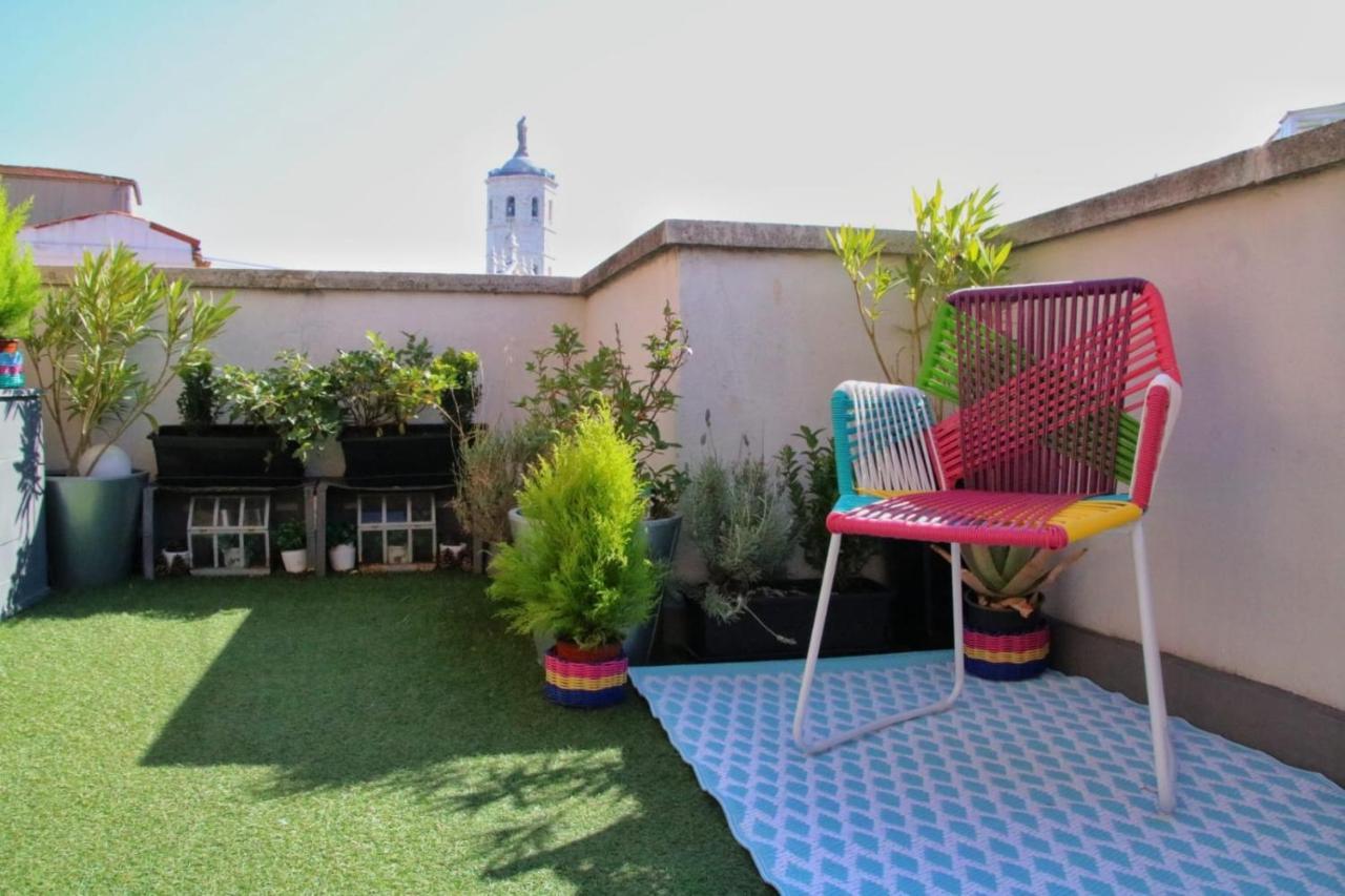 El Atico De Valladolid - Centro - Terraza - Wifi Buitenkant foto