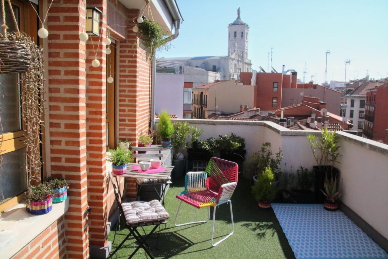 El Atico De Valladolid - Centro - Terraza - Wifi Appartement Buitenkant foto