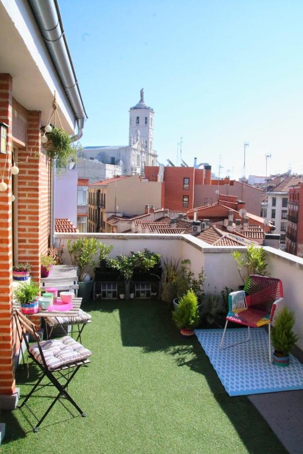 El Atico De Valladolid - Centro - Terraza - Wifi Appartement Buitenkant foto